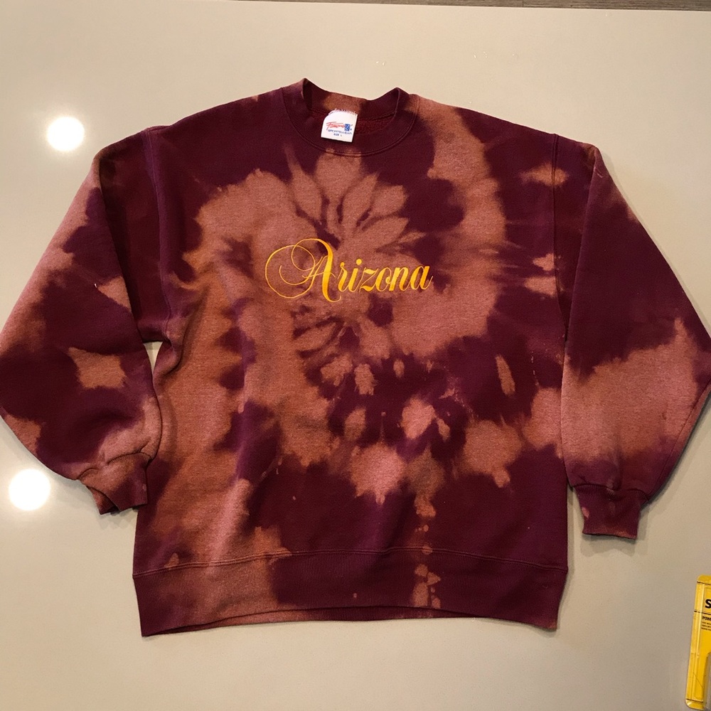 Arizona Embroidered Crewneck Sweater
